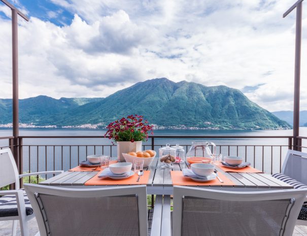 View of Como from the balcony